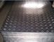 Checkered 알루미늄 다이아몬드 격판덮개 장을 1050 3003 1.5 - 8.0mm 반대로 미끄러짐 청소하십시오 협력 업체